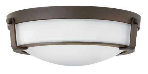 Hathaway LED Flush Mount in Olde Bronze (13|3225OB-WH)