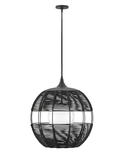 Maddox LED Hanging Lantern in Black (13|19675BK)