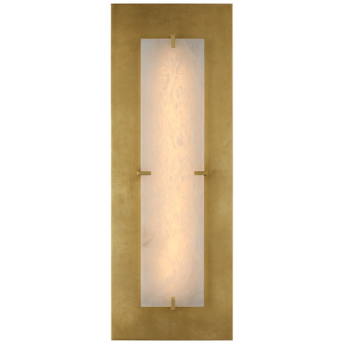 Dominica LED Wall Sconce in Gild and Alabaster (268|ARN 2923G/ALB)