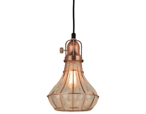 Lani One Light Pendant in Weathered Copper (381|H-99559-C-49-CLC)