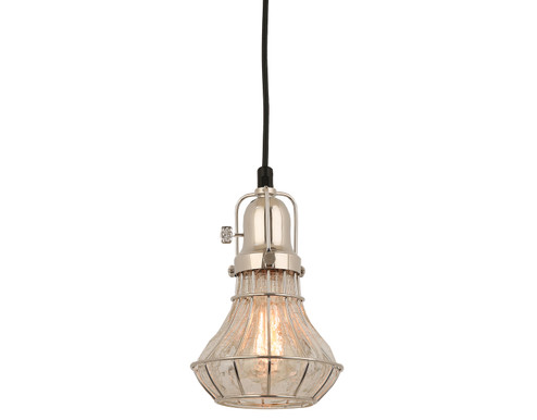 Lani One Light Pendant in Polished Nickel (381|H-99556-C-160-CLC)