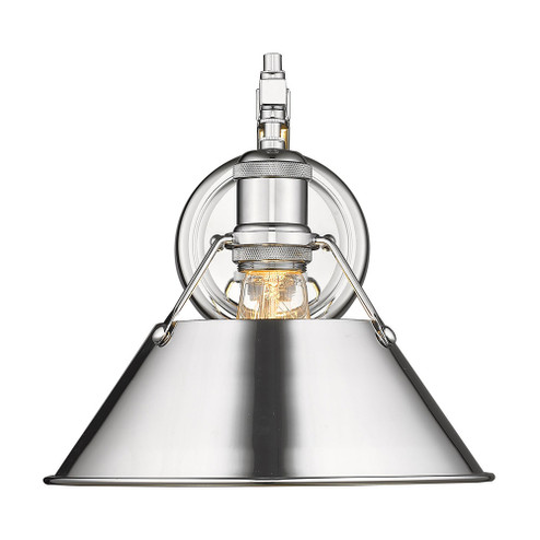 Orwell One Light Wall Sconce in Chrome (62|3306-1W CH-CH)