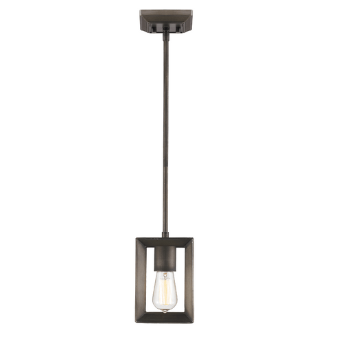 Smyth One Light Mini Pendant in Gunmetal Bronze (62|2073-M1L GMT)