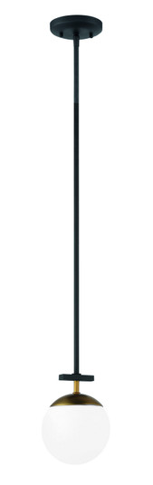 Alluria One Light Mini Pendant in Weather Coal With Autumn Gold (42|P351-618)