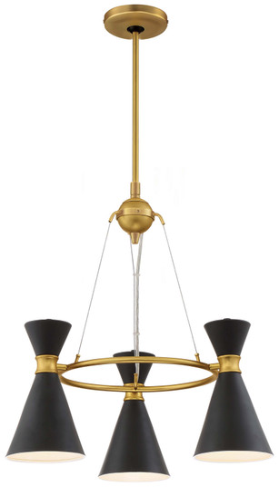 Conic Three Light Mini Chandelier in Honey Gold (42|P1823-248)