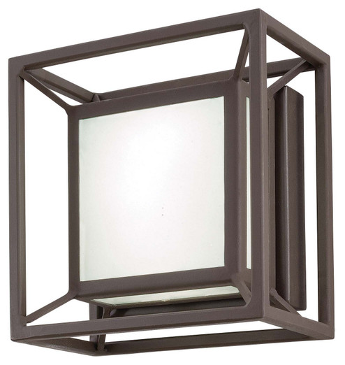 Outline LED Pocket Lantern in Sand Bronze (42|P1202-287-L)