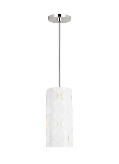 Dottie One Light Pendant in Polished Nickel (454|KSP1011PN)