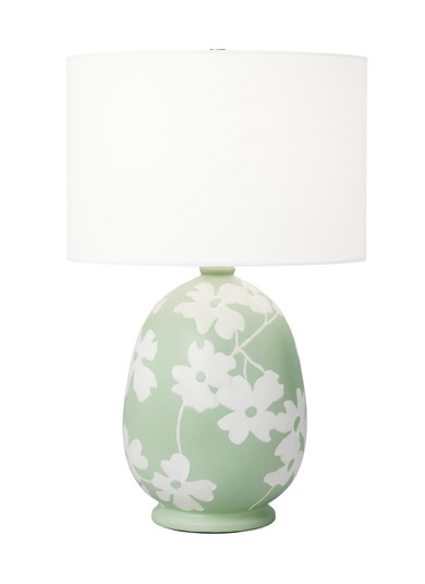 Lila One Light Table Lamp in Semi Matte Green (454|HT1001WLSMG1) Lila One Light Table Lamp in Semi Matte Green (454|HT1001WLSMG1)
