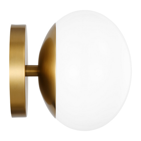 Lune One Light Wall Sconce in Burnished Brass (454|EV1011BBS)