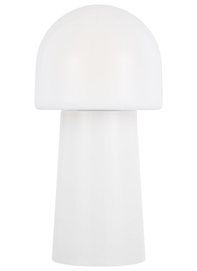 Enoki One Light Table Lamp in Milk Glass (454|ET1412MG13)