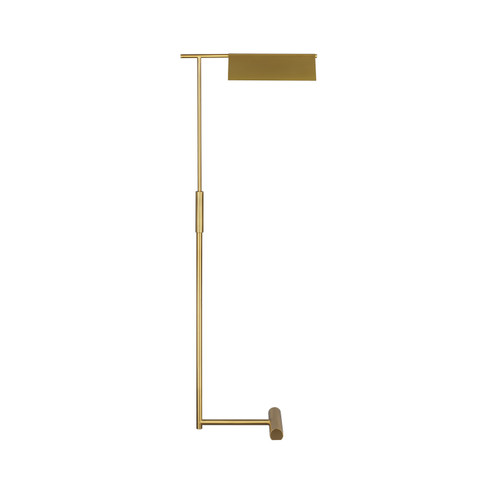 Foles One Light Floor Lamp in Burnished Brass (454|CT1231BBS1)
