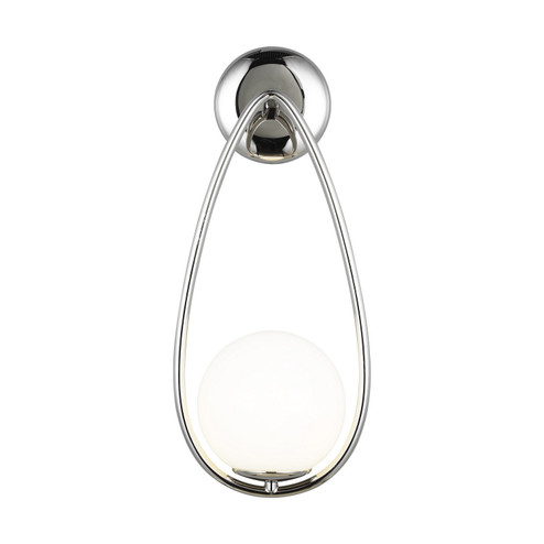Galassia One Light Wall Sconce in Polished Nickel (454|AEW1011PN)