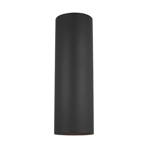 Outdoor Cylinders Two Light Outdoor Wall Lantern in Black (454|8313902-12)
