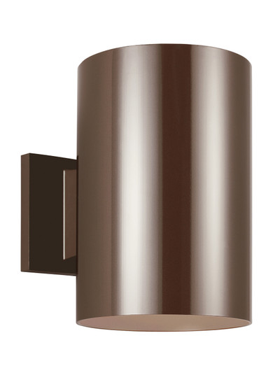 Outdoor Cylinders One Light Outdoor Wall Lantern in Bronze (454|8313901EN3-10)