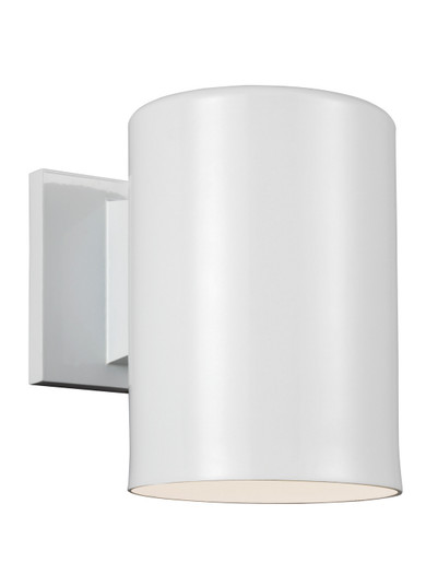 Outdoor Cylinders One Light Outdoor Wall Lantern in White (454|8313801EN3-15)