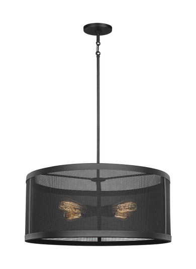 Gereon Four Light Pendant in Black (454|6528504-12)