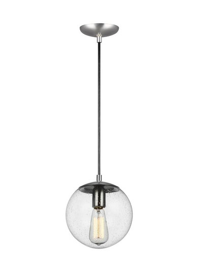 Leo-Hanging Globe One Light Pendant in Satin Aluminum (454|6501801EN7-04)