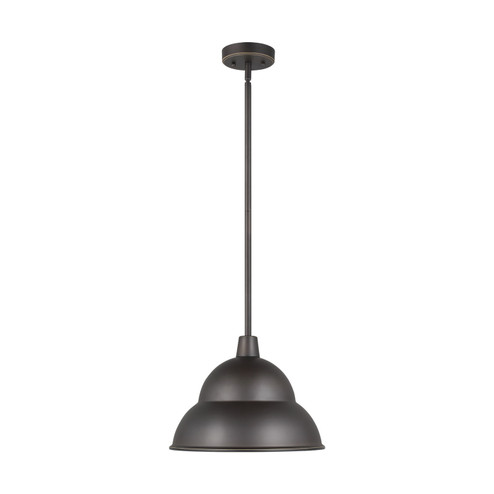Barn Light One Light Outdoor Pendant in Antique Bronze (454|6236701EN3-71)