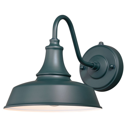 Dorado One Light Outdoor Wall Mount in Hunter Green and White (63|T0482)
