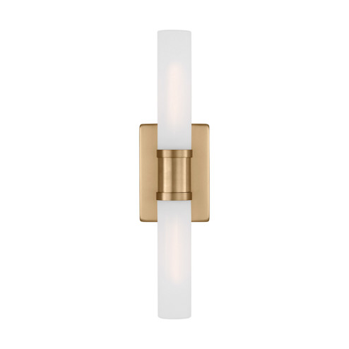 Keaton Two Light Bath Vanity in Satin Brass (454|4565002-848)