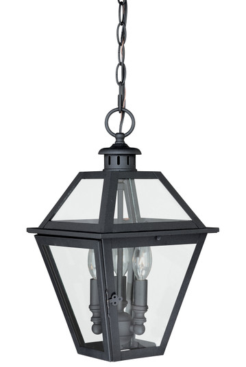 Nottingham Three Light Outdoor Pendant in Textured Black (63|T0081)