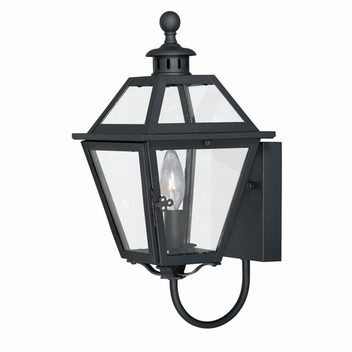 Nottingham One Light Outdoor Wall Mount in Textured Black (63|T0078)