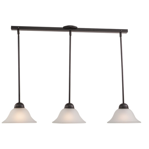 Da Vinci Three Light Mini Pendant in Oil Burnished Bronze (63|PD5027OBB)