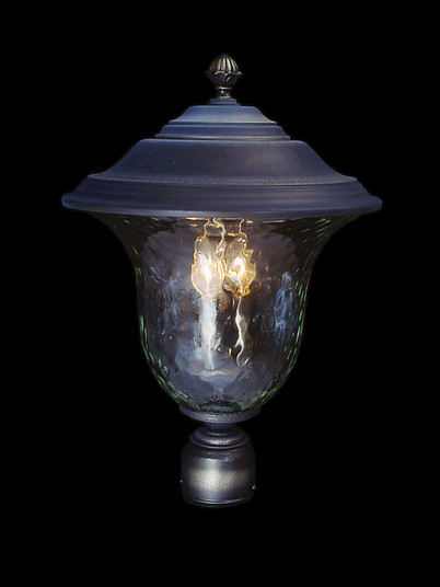 Carcassonne Three Light Exterior Post Mount in Iron (8|8332 IRON) Carcassonne Three Light Exterior Post Mount in Iron (8|8332 IRON)