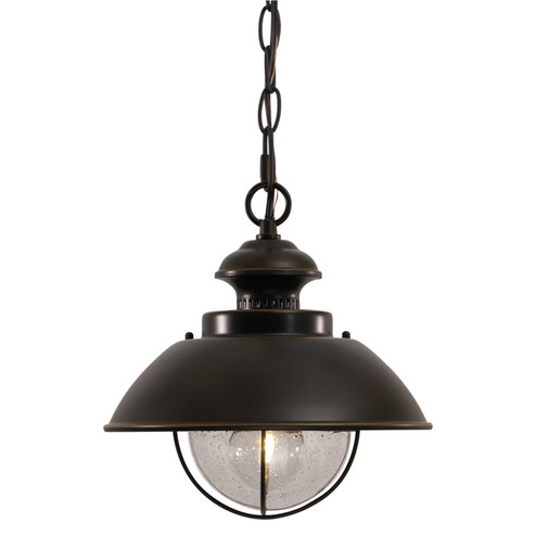 Harwich One Light Outdoor Pendant in Burnished Bronze (63|OD21506BBZ)