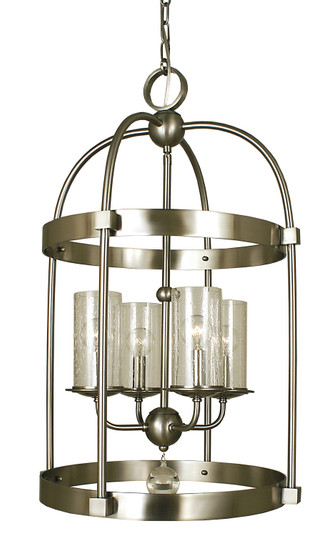 Compass Four Light Chandelier in Polished Nickel (8|1104 PN)