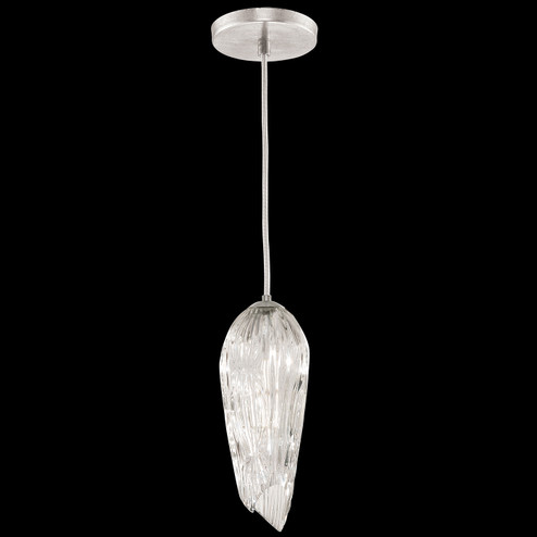 Las Olas One Light Drop Light in Silver (48|911340-1ST)