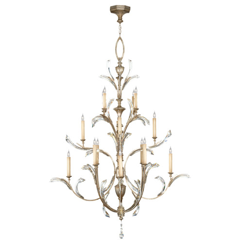 Beveled Arcs 16 Light Chandelier in Silver (48|702040ST)