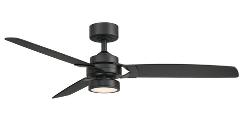 Amped 52''Ceiling Fan in Black (26|FP7634BL)