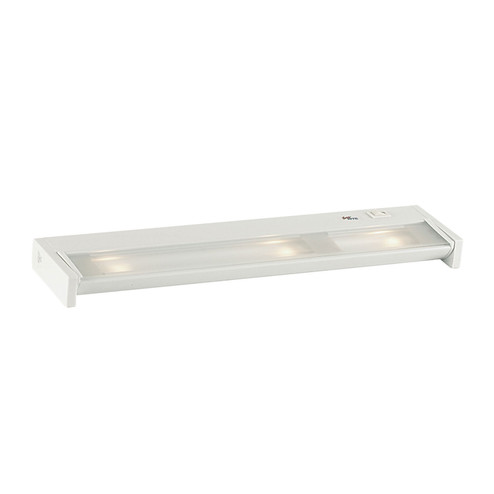 Under Cabinet Three Light Undercabinet in White (40|UC-3AG9-02)