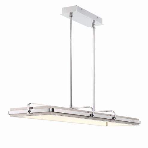 Annilo LED Chandelier in Chrome And Nickel (40|44822-019)