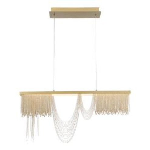 Tenda LED Chandelier in Gold (40|39283-016)