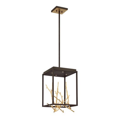 Aerie LED Chandelier in Gold-Black (40|38637-018)
