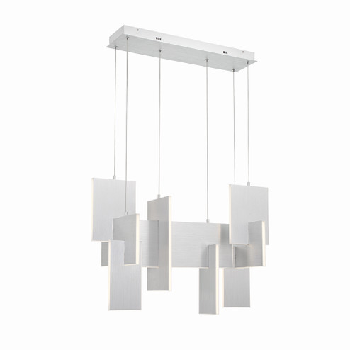 Coburg LED Chandelier in Aluminium (40|37345-036)