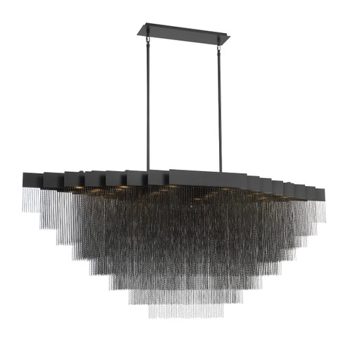 Bloomfield LED Chandelier in Black (40|37097-023)