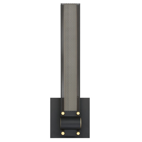 Admiral LED Wall Sconce in Matte Black/Gold (40|37052-010)
