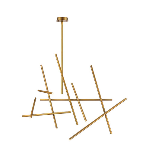 Crossroads LED Chandelier in Brass (40|36251-032)