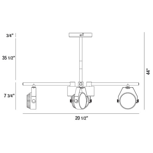 Lexus LED Pendant in White (40|29010-011)