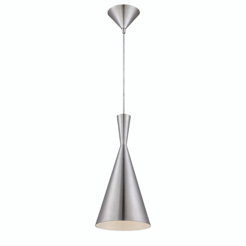 Bronx One Light Pendant in Brushed Nickel (40|20437-046)