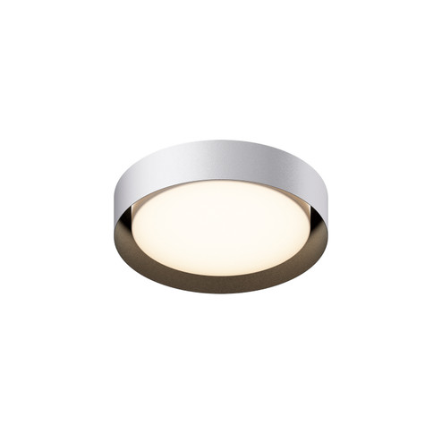 Echo LED Flush Mount in White / Black (86|E51012-WTBK)