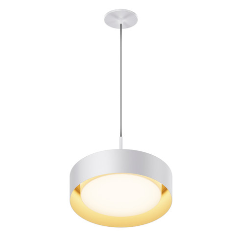 Echo LED Pendant in White/Gold (86|E51011-WTGLD)
