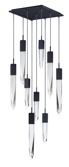 Quartz LED Pendant in Black (86|E31246-20BK)