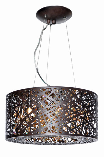 Inca LED Pendant in Bronze (86|E21309-10BZ/BUL)