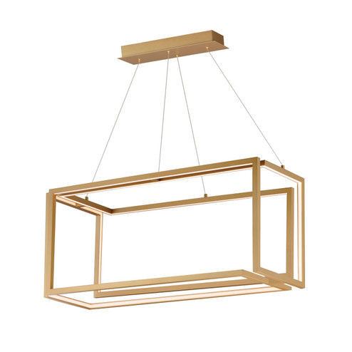 Penrose LED Linear Pendant in Gold (86|E21266-GLD)