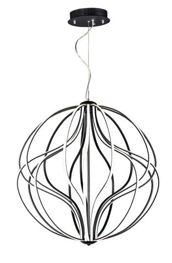 Aura LED Pendant in Black (86|E21178-BK)