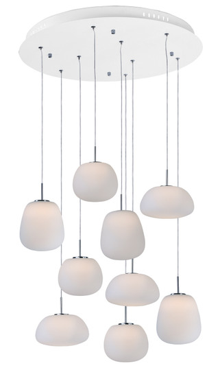 Puffs LED Pendant in White (86|E21127-11WT)